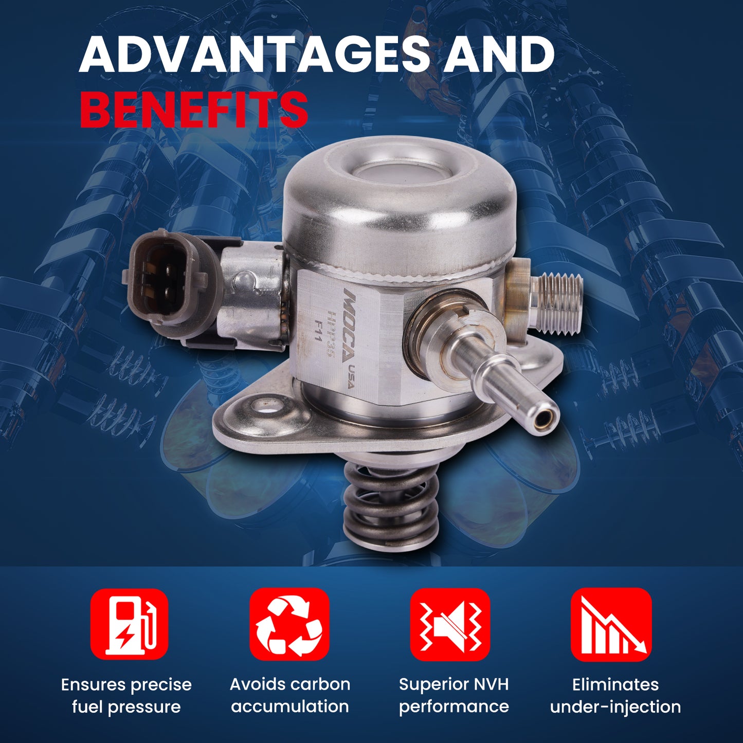 MOCA Direct Injection High Pressure Fuel Pump - HPP35