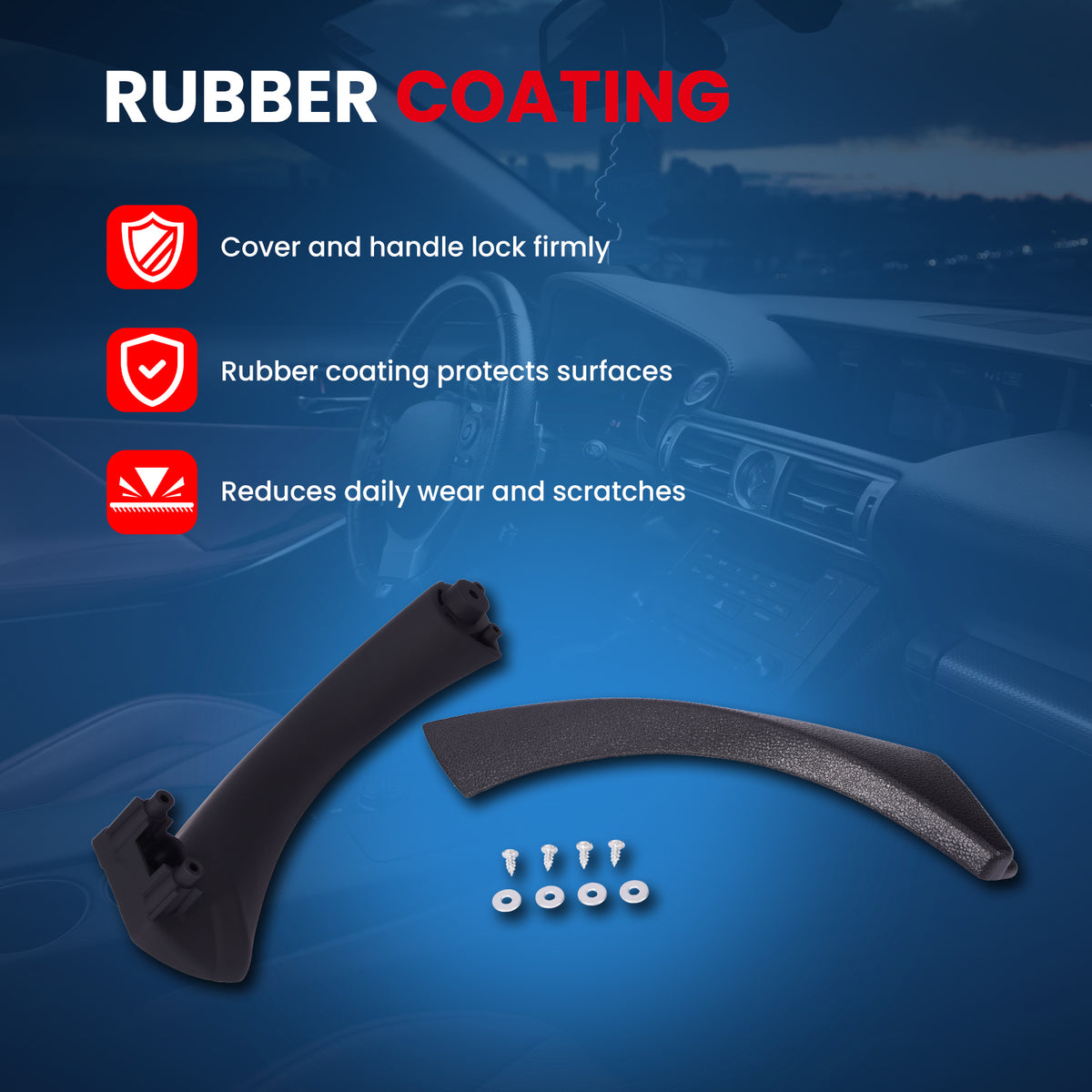 MOCA Interior Door Handle - INT1723-BL