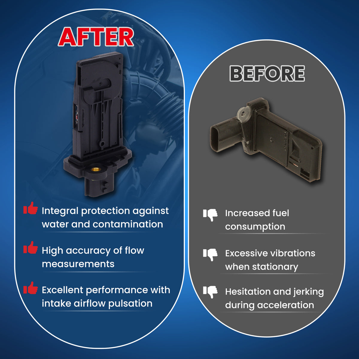 MOCA Mass Air Flow Sensor - MAF313