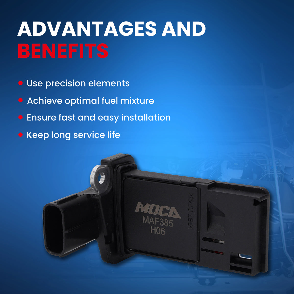 MOCA Mass Air Flow Sensor - MAF385
