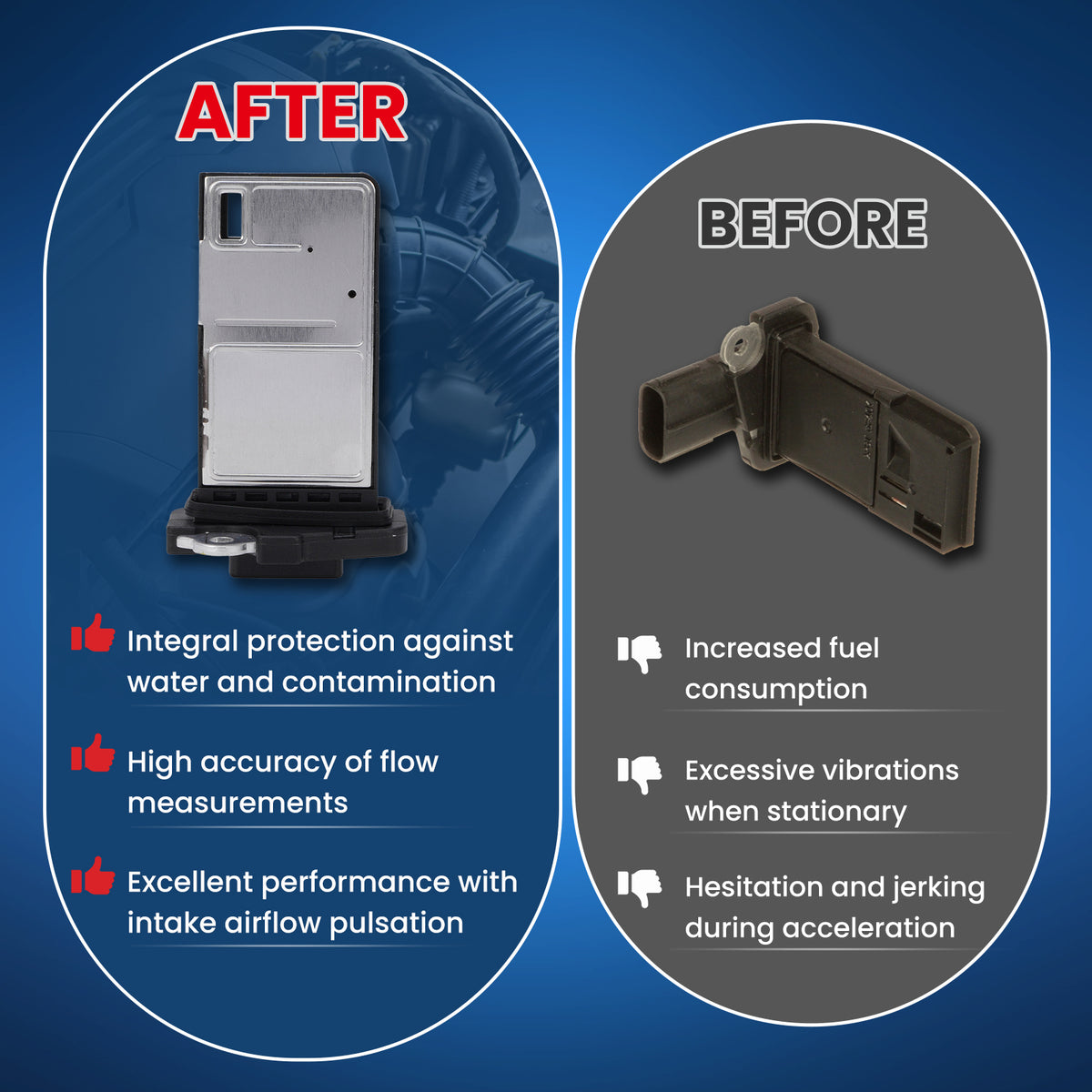 MOCA Mass Air Flow Sensor - MAF385