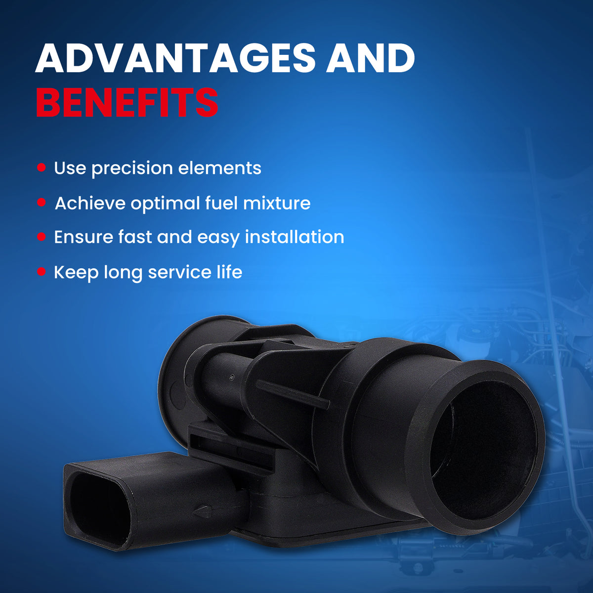 MOCA Mass Air Flow Sensor - MAF386