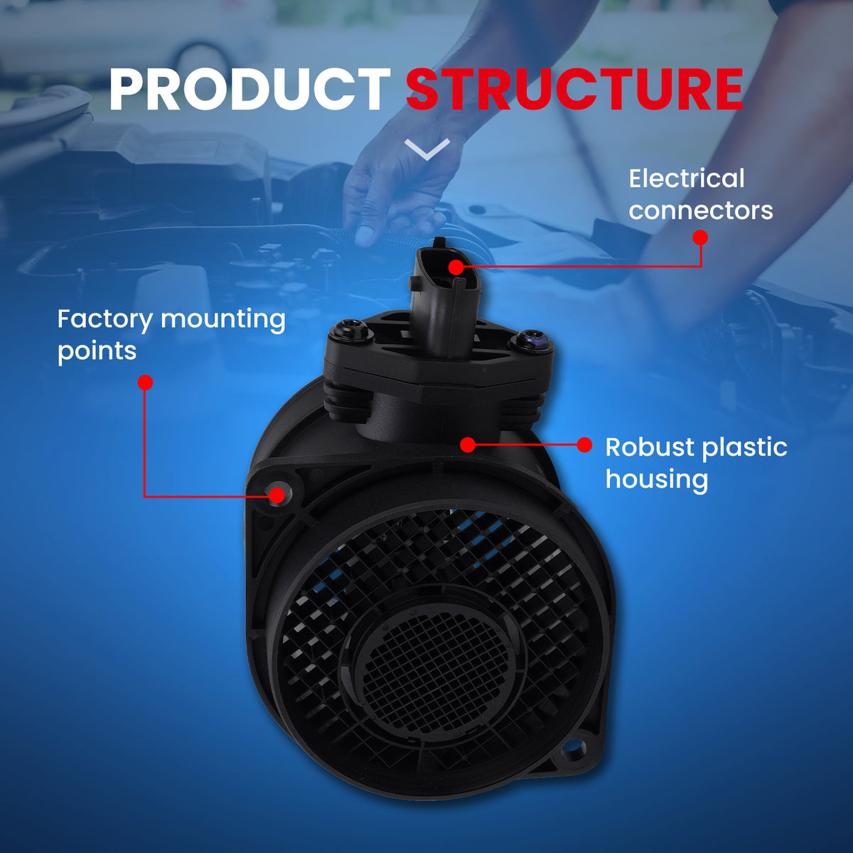 MOCA Mass Air Flow Sensor - MAF389