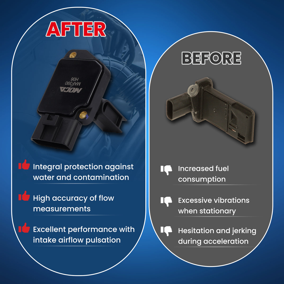 MOCA Mass Air Flow Sensor - MAF390