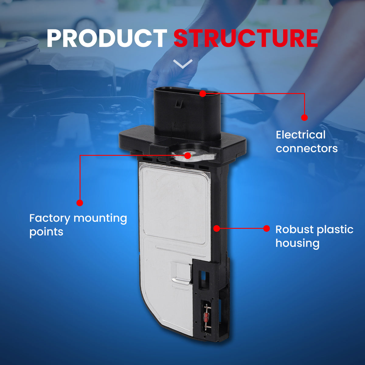 MOCA Mass Air Flow Sensor - MAF391