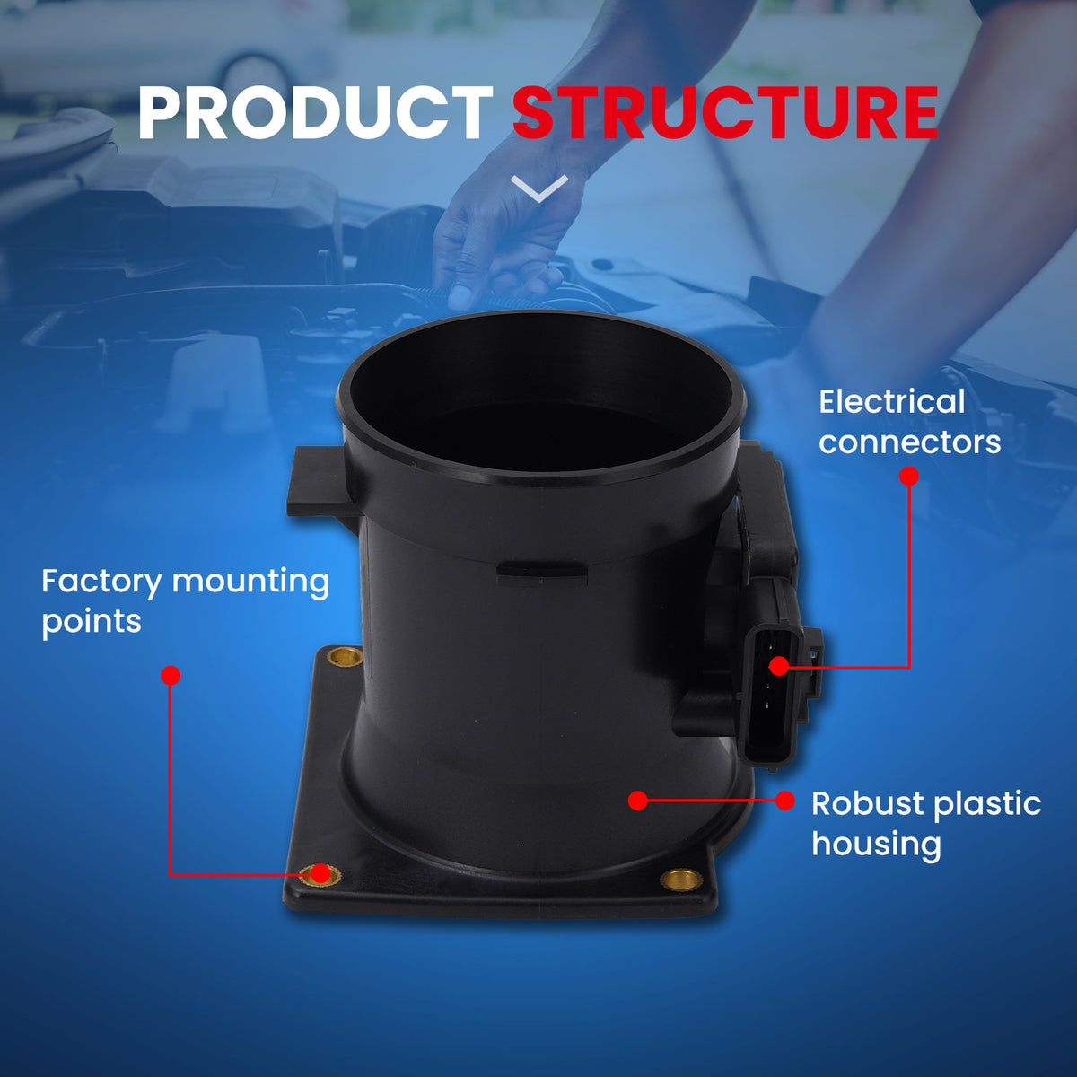 MOCA Mass Air Flow Sensor - MAF394