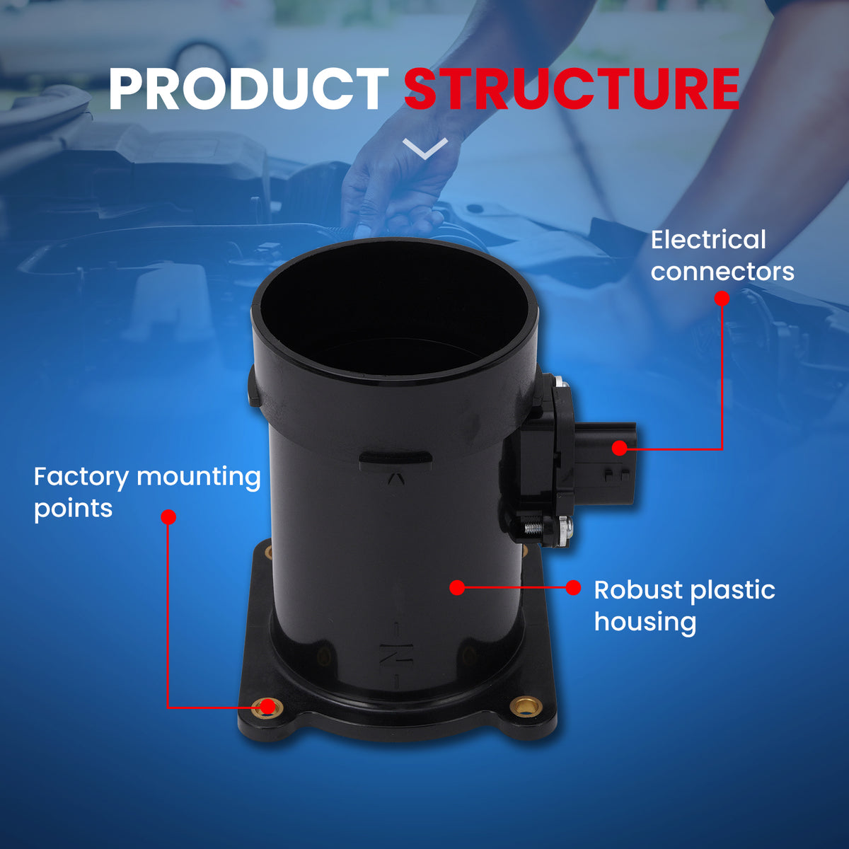 MOCA Mass Air Flow Sensor - MAF398