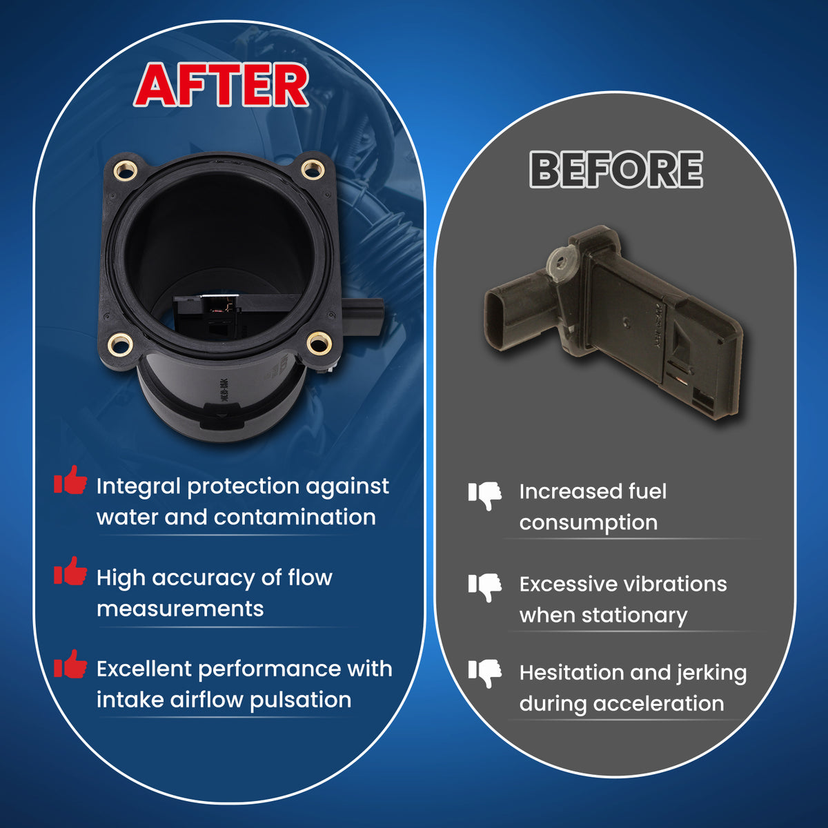 MOCA Mass Air Flow Sensor - MAF398