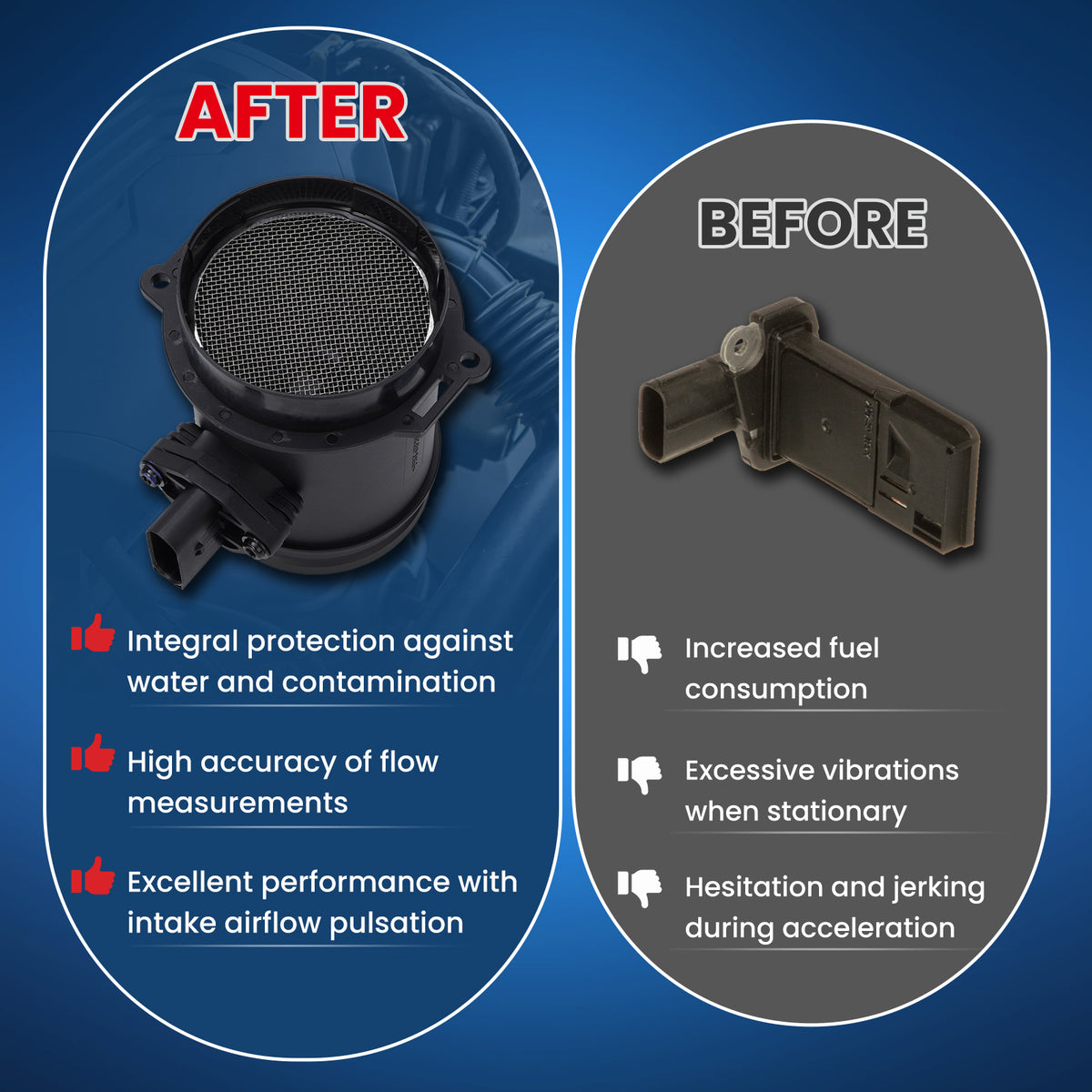 MOCA Mass Air Flow Sensor - MAF407