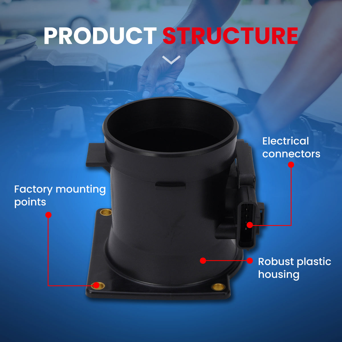 MOCA Mass Air Flow Sensor - MAF412