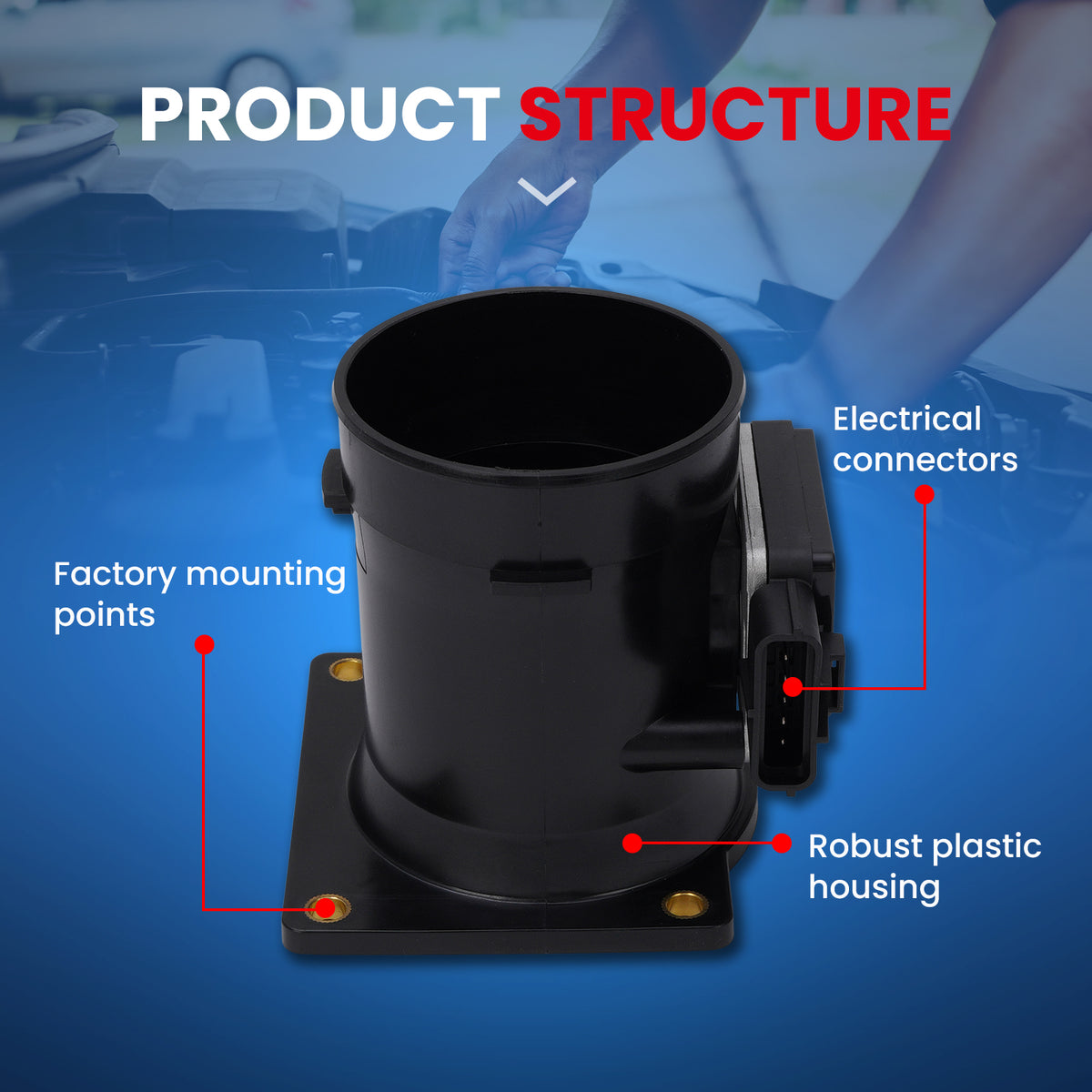 MOCA Mass Air Flow Sensor - MAF413