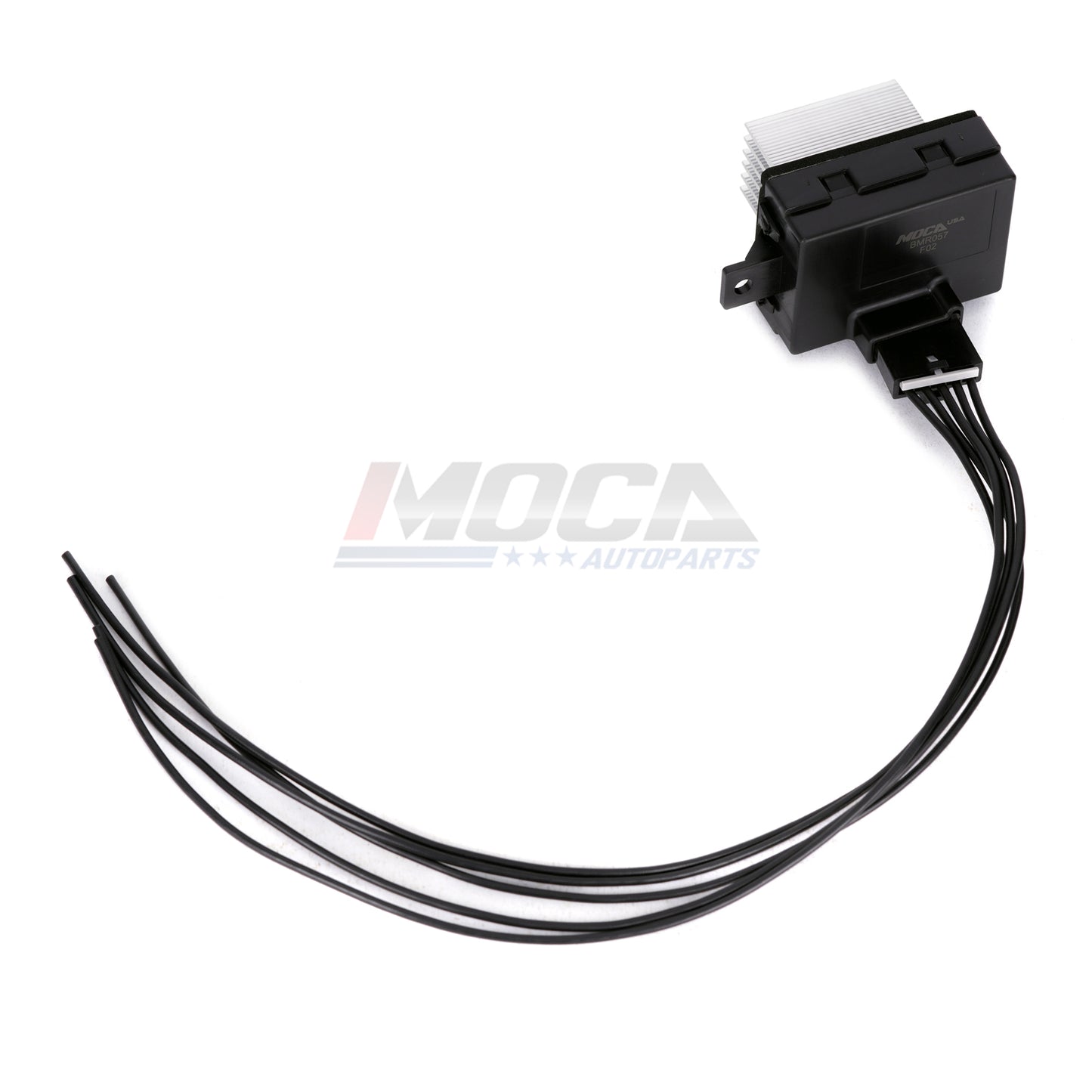 Kit de resistencia de motor de ventilador de HVAC MOCA 973-057 con arnés compatible con Ford Fusion 2010-2012, Lincoln MKZ 2010-2012 y Mercury Milan 2010-2011