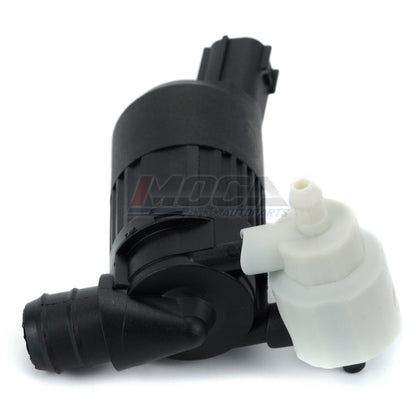 MOCA Front & Rear Windshield Washer Pump Fit for 2004-2007 Dodge Caravan & 2007-2023 Ford Edge & 2010-2019 Lincoln MKT