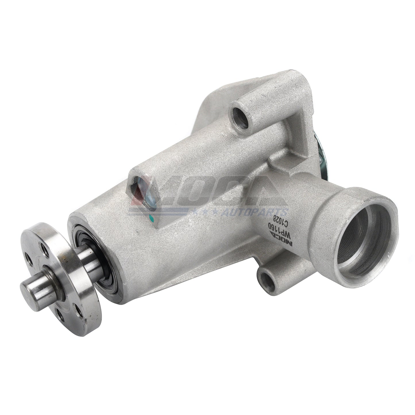 Bomba de agua de motor MOCA 125-1840 compatible con Mazda B2300 2.3L (95-97), B2500 2.5L (98-01), Ford Ranger 2.3L (95-97) y Ranger 2.5L (98-01)