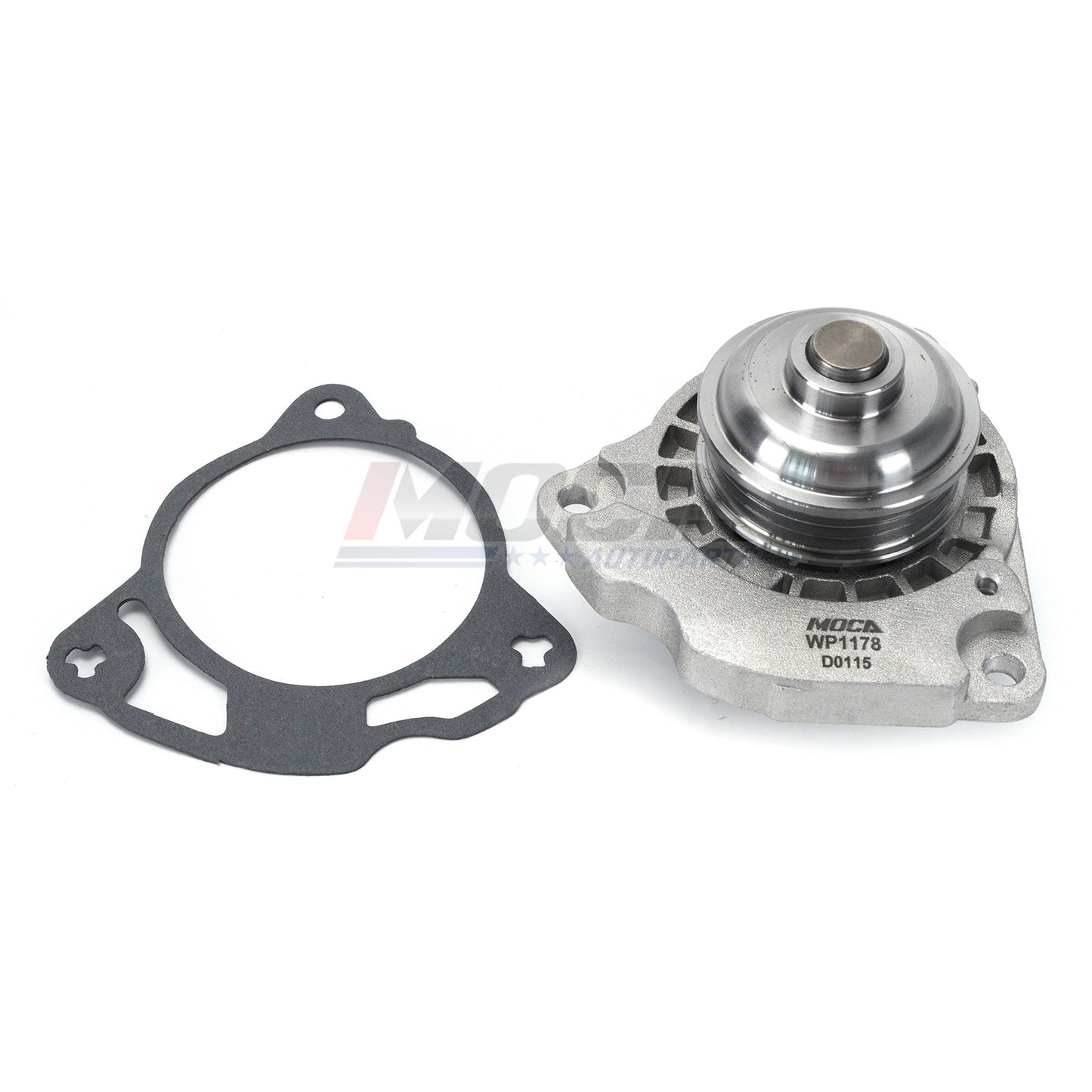 Bomba de agua de motor MOCA 125-3240 compatible con Ford Escape 3.0L (años 09-12), Ford Fusion 3.0L (años 10-12), Mazda Tribute 3.0L (años 09-11) y Mercury Mariner 3.0L (años 09-11).