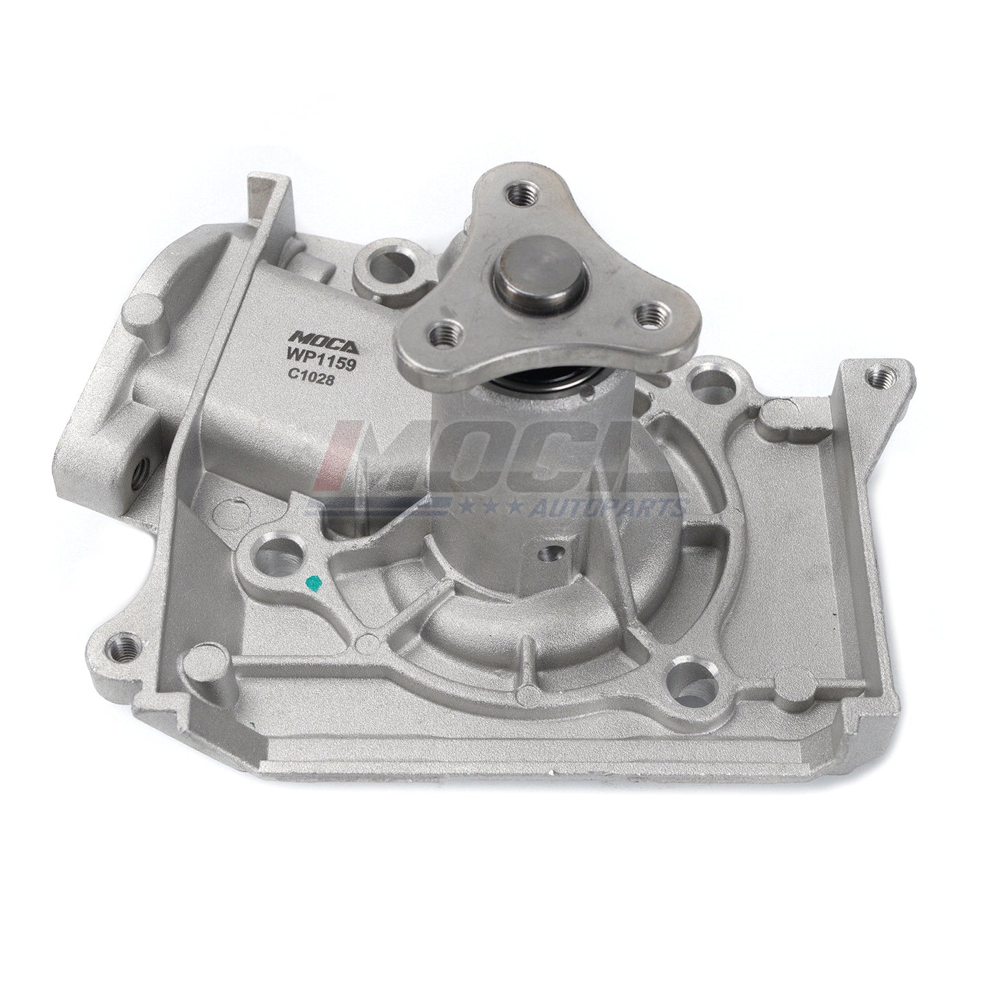 Bomba de agua de motor MOCA 145-1310 compatible con Ford Aspire 1.3L (94-97), Festiva 1.3L (88-93), Kia Sephia 1.6L (94-95), Mercury Tracer 1.6L (87-90), Mazda 323 (86-95), MX-3 1.6L (92-93)