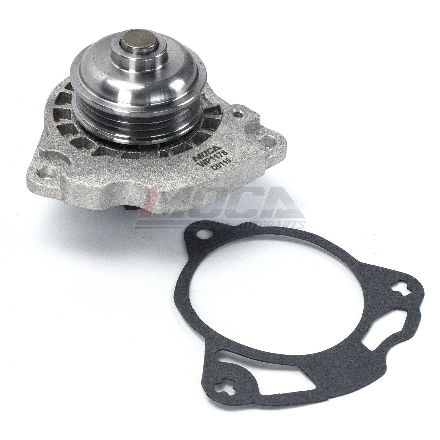 Bomba de agua de motor MOCA 125-3240 compatible con Ford Escape 3.0L (años 09-12), Ford Fusion 3.0L (años 10-12), Mazda Tribute 3.0L (años 09-11) y Mercury Mariner 3.0L (años 09-11).