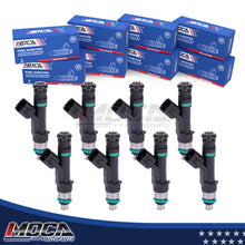 Inyectores de combustible MOCA 8x FJ721 compatibles con Buick Lucerne 4.6L (2006-2011) y Cadillac DTS 4.6L (2006-2011) y Cadillac STS 4.6L (2007-2010)