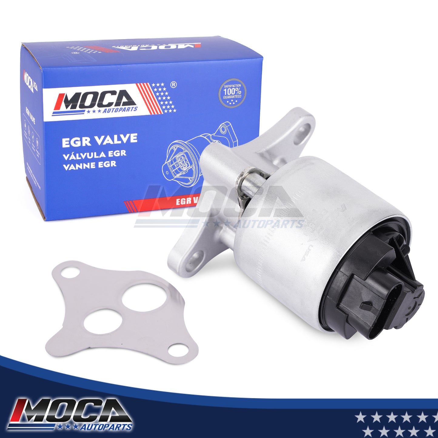 Válvula EGR MOCA 911-164 compatible con Buick LeSabre 3.8L (2002-2005), Chevrolet Blazer 4.3L (1996-2002) e Isuzu NPR 5.7L (1996-2003)