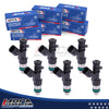MOCA 6x Fuel Injectors FJ612 Fit for 2007-2011 Dodge Nitro 4.0L & 2004-2010 Chrysler Sebring 2.7L & 2005-2010 Chrysler 300 2.7L 3.5L