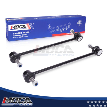 MOCA 2Pcs Front Stabilizer Sway Bar End Link Kit Fit for 2012-2014 Ford Focus L4 2.0L & 2010-2013 Mazda 3 Sport L4 2.0L & 08-14 Volvo XC70 L6 3.2L