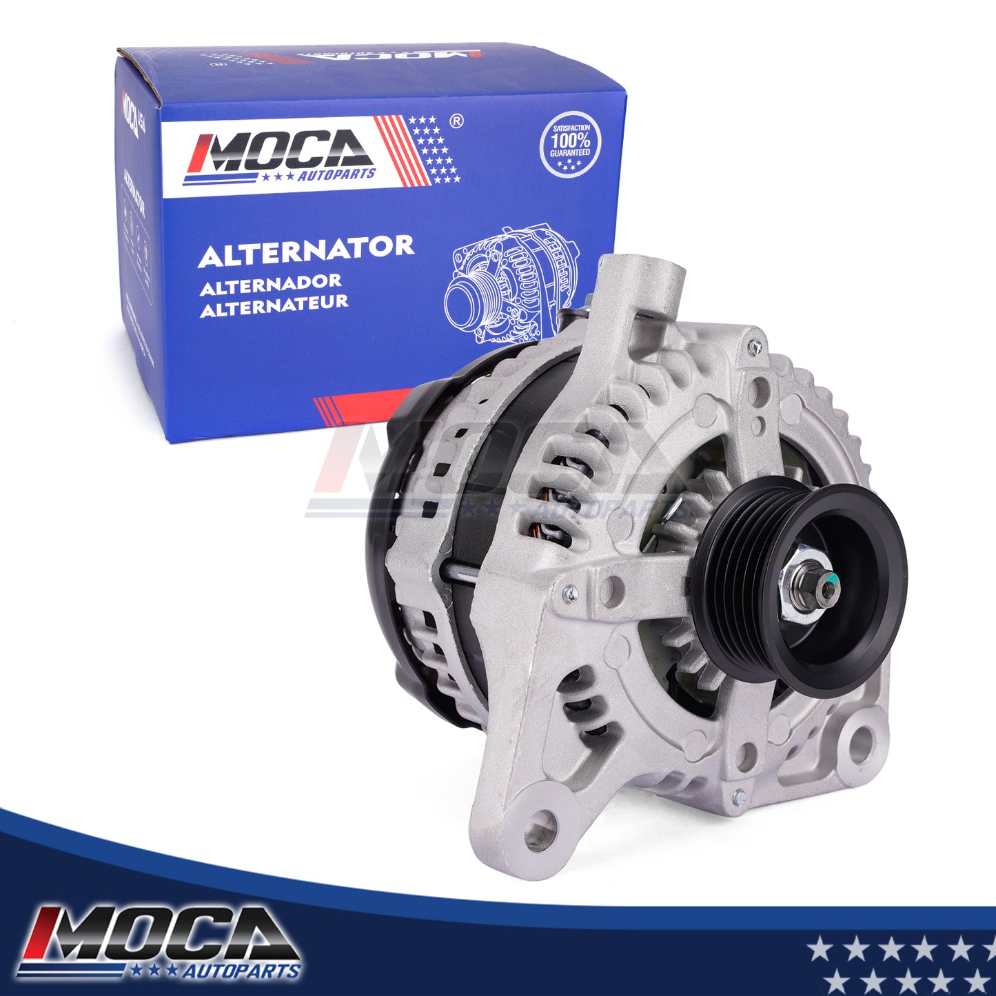 Alternador MOCA N11295 compatible con Chrysler Town &amp; Country 3.3L 3.8L y Dodge Grand Caravan 3.3L 3.8L (2008-2010)