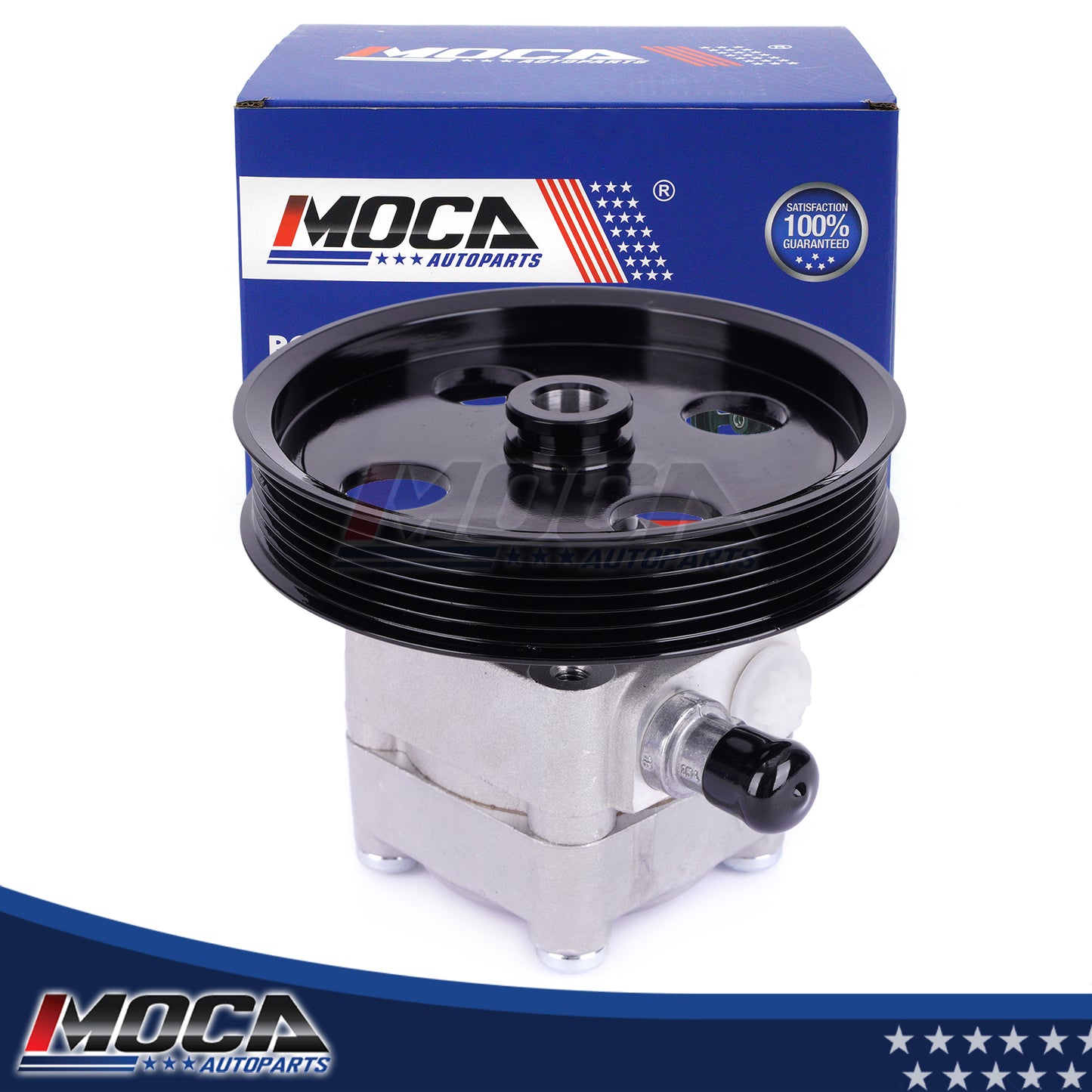 MOCA Power Steering Pump Fit for 1999-2003 Volvo S80 2.9L & 1999-2004 Volvo V70 2.3L & 2004-2005 Volvo S80 2.5L
