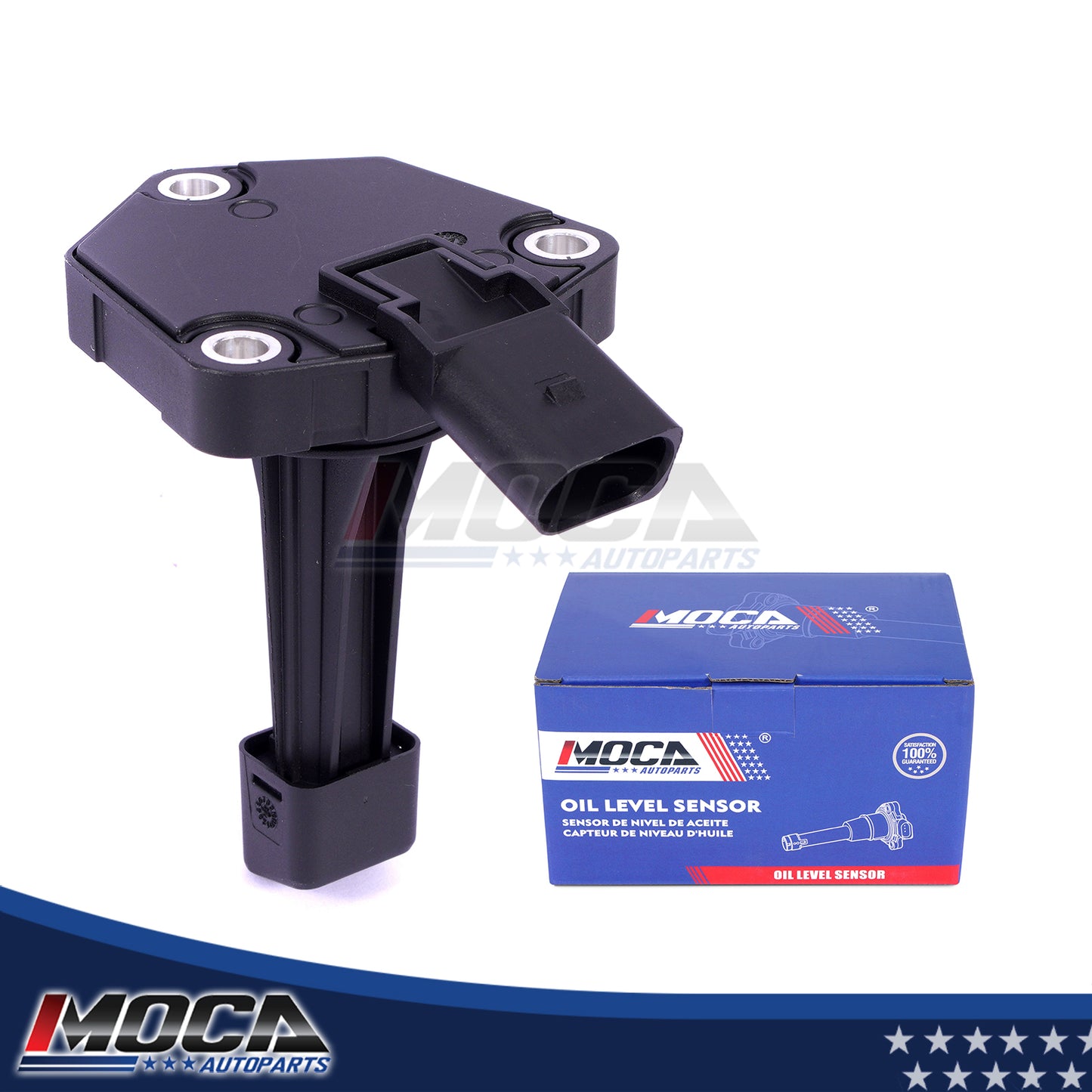 MOCA Engine Oil Level Sensor Fit for 2009-2012 Audi A4 2.0L & 2010-2012 Audi S4 3.0L & 2009-2010 Volkswagen Passat 2.0L