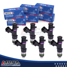 6 inyectores de combustible MOCA FJ750 compatibles con Nissan NV1500, NV2500, NV3500 (4.0L) (2012-2021) y Suzuki Equator (4.0L) (2009-2012)