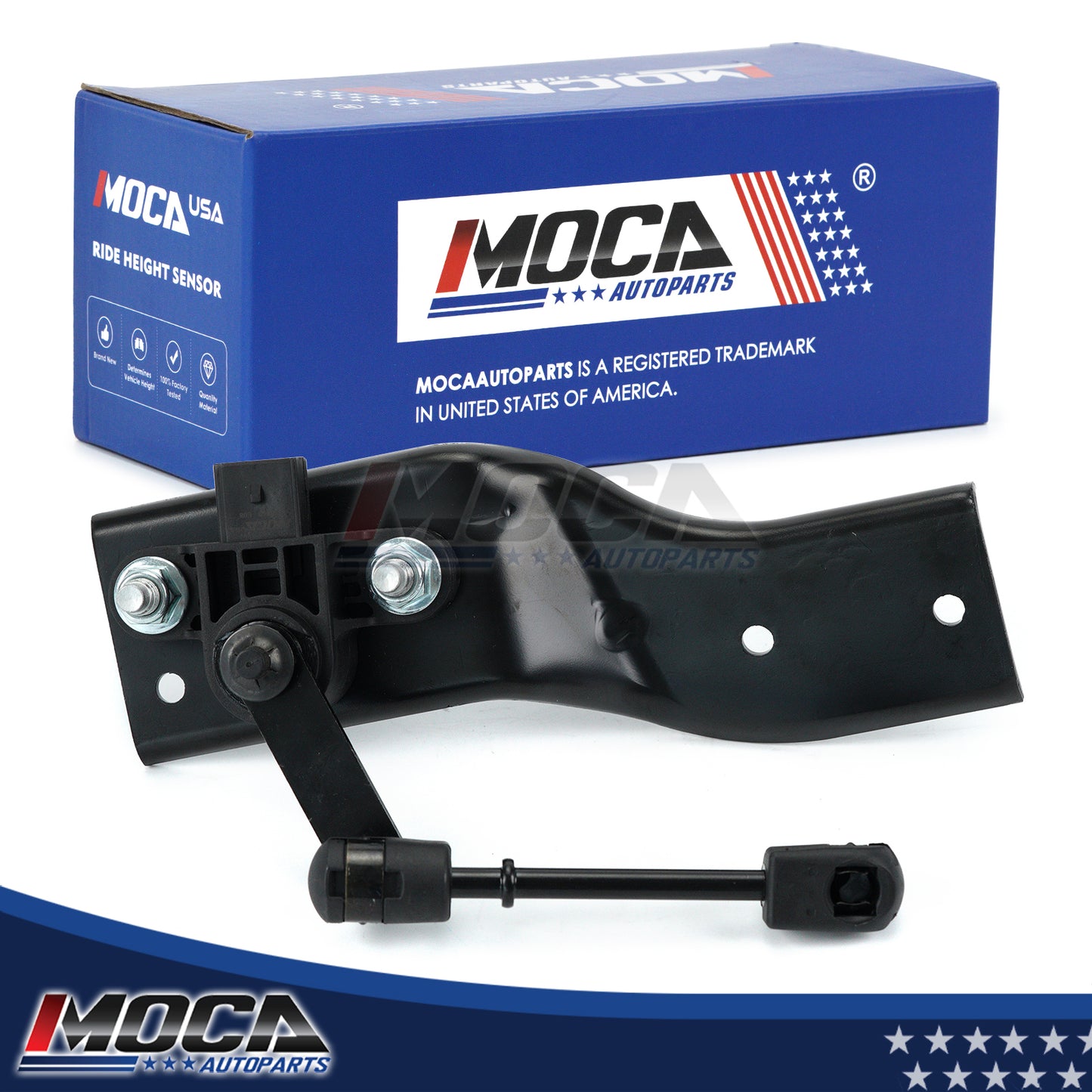 MOCA Rear Left Suspension Ride Height Sensor Fit for 2007-2014 Lincoln Navigator Ford Expedition 5.4L