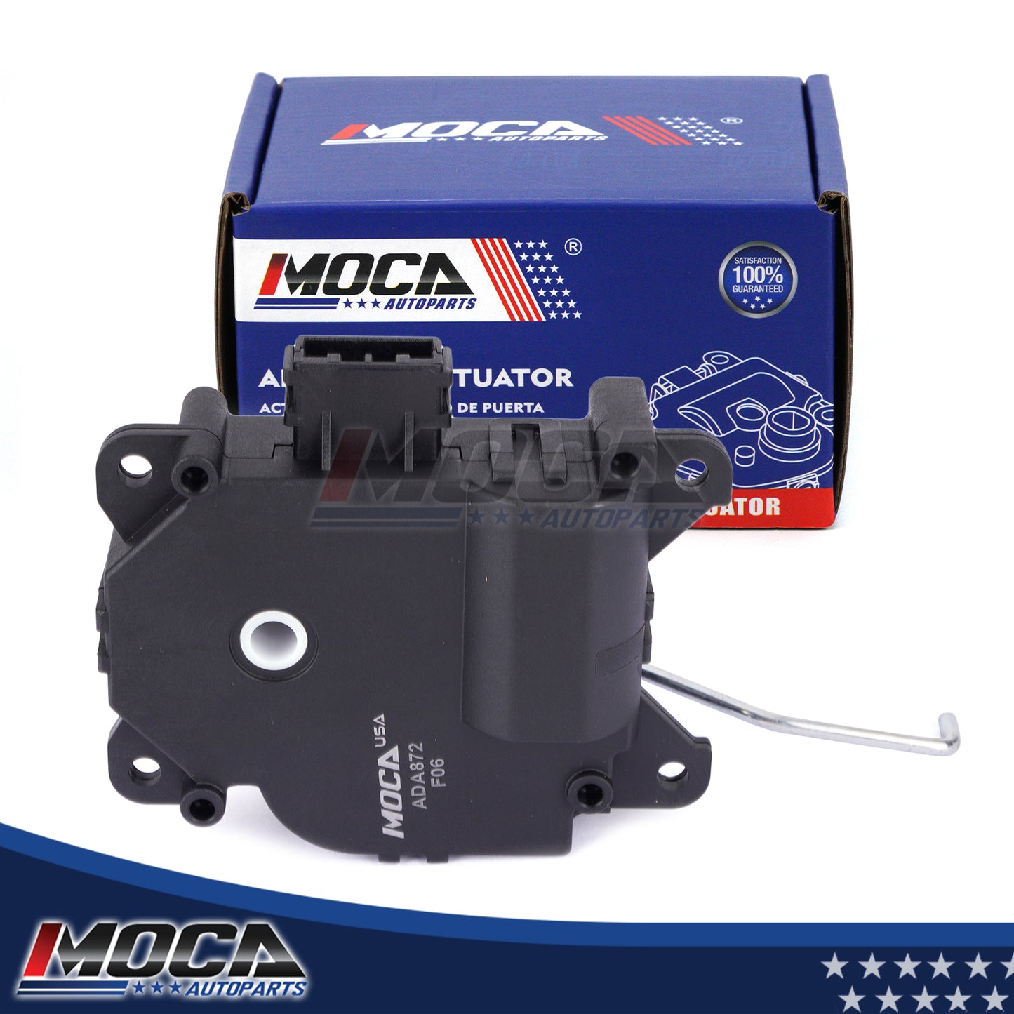 Actuador de puerta de mezcla de aire del calentador MOCA 604-872 HVAC compatible con Acura MDX V6 3.7L 2007-2013 y Honda Pilot V6 3.5L 2009-2015. Temperatura.