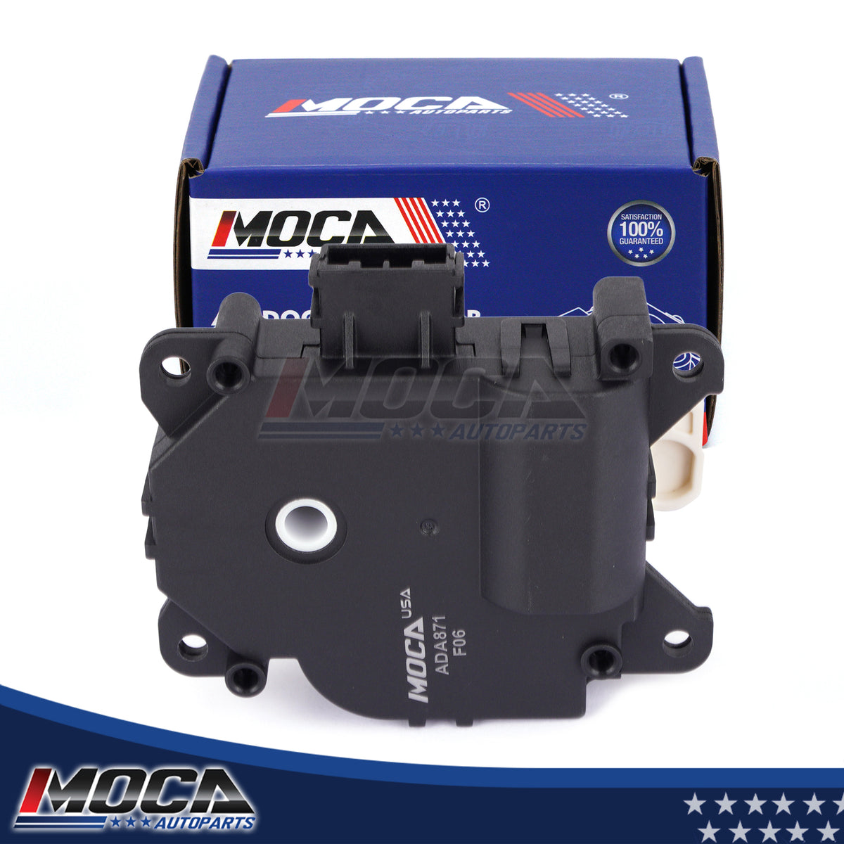 Actuador de puerta de mezcla de aire del calentador MOCA 604-871 HVAC compatible con Acura MDX V6 3.7L 2007-2013 y Honda Pilot V6 3.5L 2009-2015 con mezcla de aire