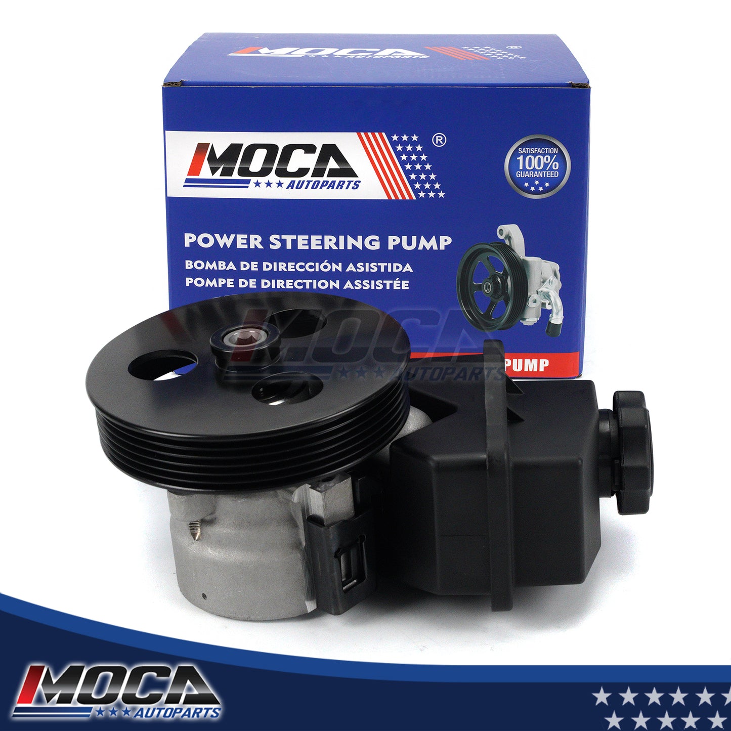 Bomba de dirección asistida MOCA compatible con Chevrolet Colorado 2.9L 2007-2012, GMC Canyon 3.7L 2007-2012 e Isuzu i-290 2.9L 2007-2008