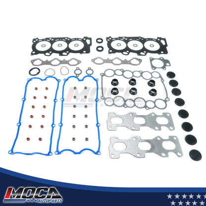MOCA Head Gasket Set Fit for 1998-2002 Honda Passport 3.2L & 1998-2004 Isuzu Rodeo 3.2L & 1998-2002 Isuzu Trooper 3.5L