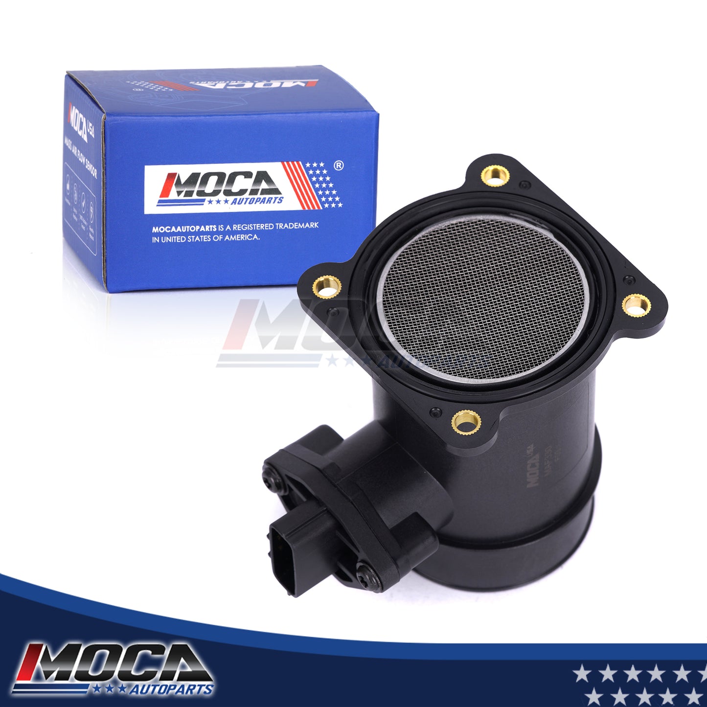 Sensor de flujo de aire masivo MOCA compatible con Nissan Sentra L4 1.8L 2000-2002