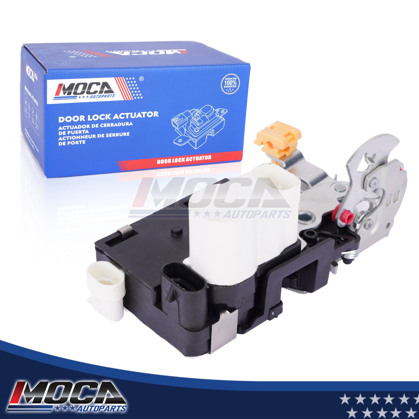 MOCA 931-318 Front Left Door Lock Actuator Fit for 2002-2006 Chevrolet Avalanche 1500 2500 & 2000-2006 GMC Yukon XL 1500 2500