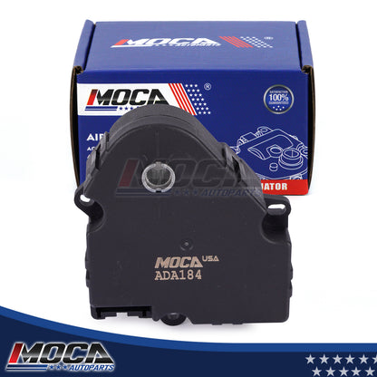 Actuador de puerta de mezcla de aire de calefacción MOCA 604-184 HVAC compatible con Cadillac Escalade 2009-2014, Chevrolet Silverado 2500 3500 HD 2007-2014 y GMC Yukon 2009-2014
