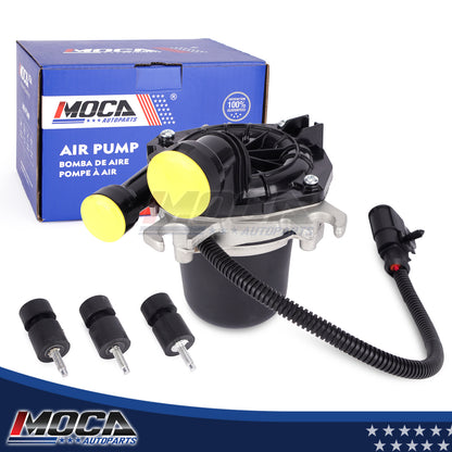 Bomba de inyección de aire secundaria MOCA 07K131333A compatible con Volkswagen CC 2.0L (2009-2017), Volkswagen Golf 2.0L 2.5L (2010-2014) y Volkswagen Rabbit 2.5L (2006-2009)