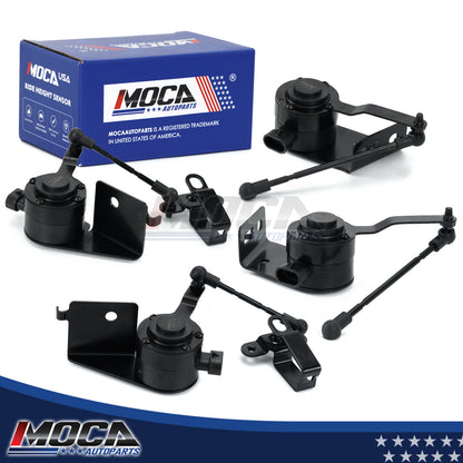 MOCA Front & Rear Suspension Ride Height Sensor Fit for 2007-2011 Cadillac Escalade & Chevrolet Suburban 1500 & GMC Yukon