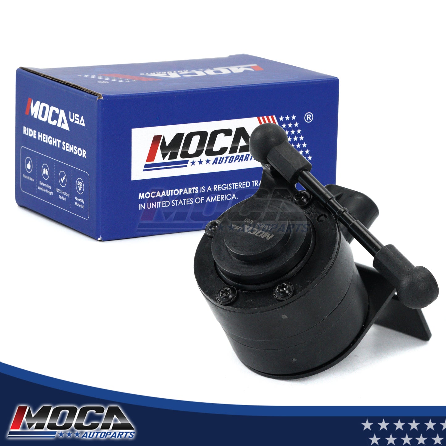 MOCA Front Left Suspension Ride Height Sensor Fit for 2004-2009 Cadillac XLR & 2005-2013 Chevrolet Corvette