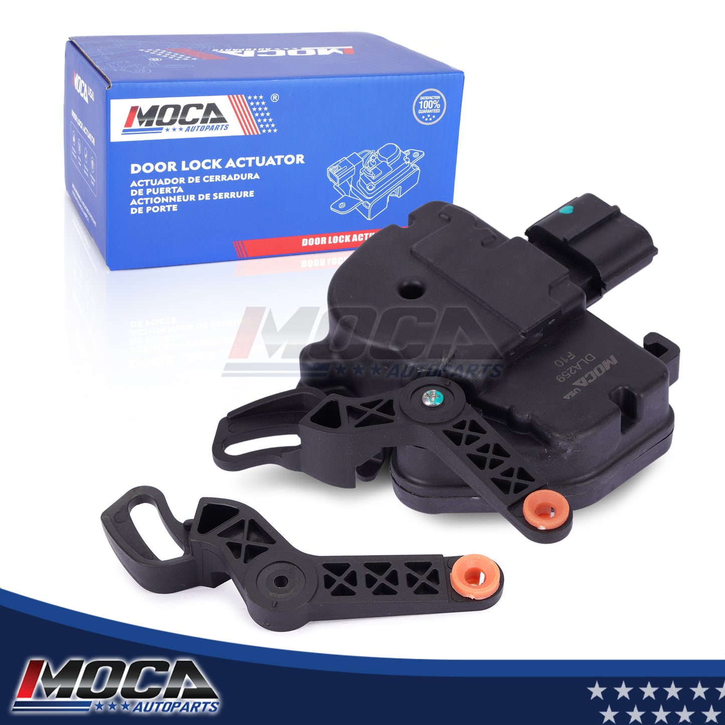 MOCA 746-259 Rear Left Right Sliding Door Lock Actuator Fit for 2001-2016 Chrysler Town & Country & 2001-2007 Dodge Caravan & 2012-2015 Ram C/V