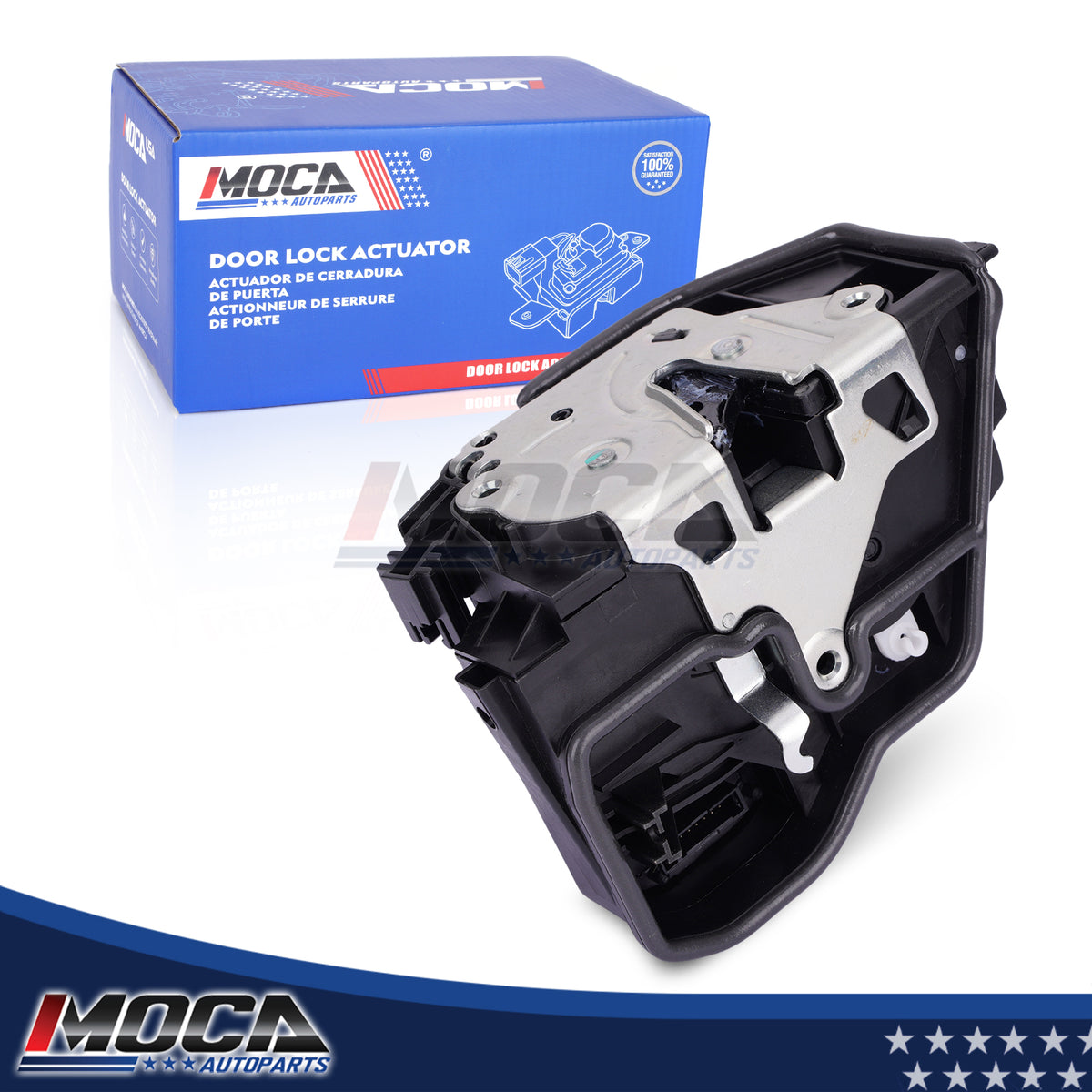 MOCA 937-800 Front Left Door Lock Actuator Fit for BMW 128i 130i 135i 323i 328i 335i M3 M5 M6 X3 X5 X6 Z4