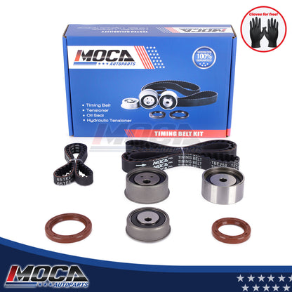MOCA Timing Belt Kit for 2007-2012 Mitsubishi Galant 2008-2012 Eclipse 2.4L L4 SOHC