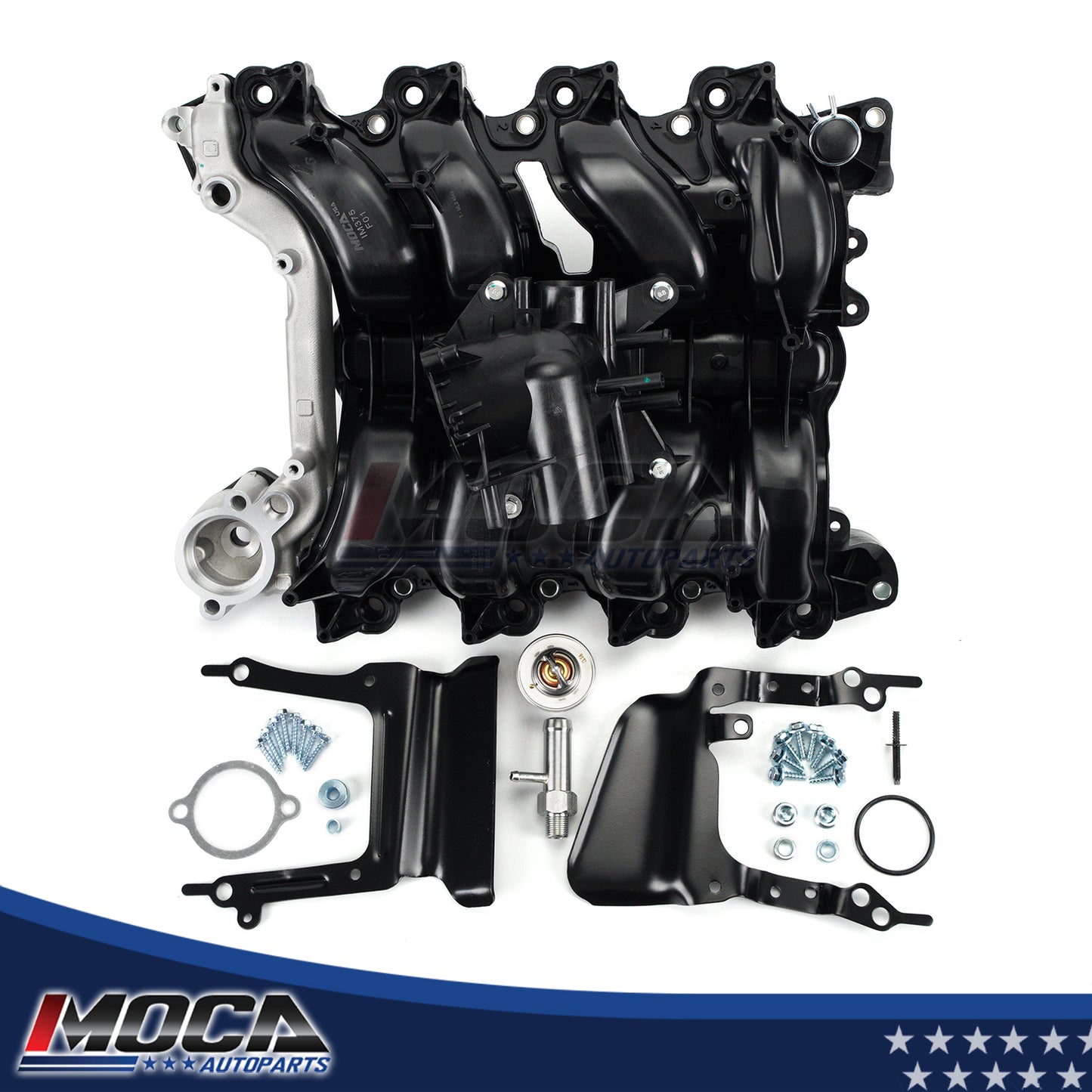 Kit de colector de admisión superior MOCA para Ford E-150, E-250, F-150 V8 4.6L 2007-2008