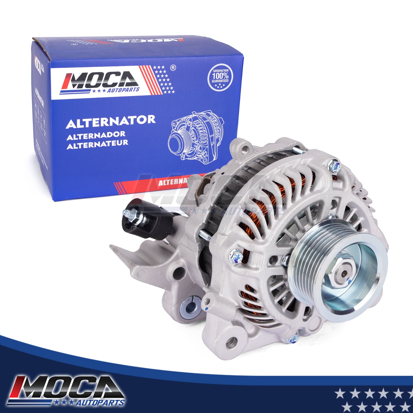 Alternador MOCA N11176 compatible con Honda Civic 1.8L 2006-2011