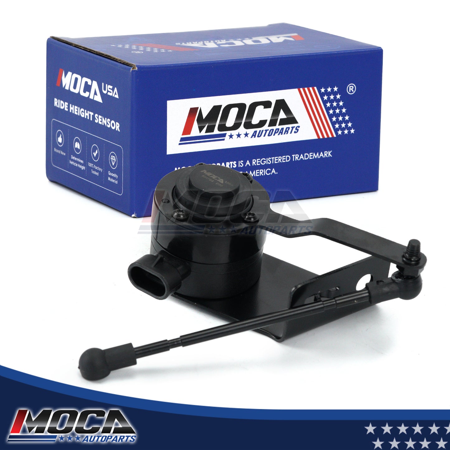 MOCA Front Right Suspension Ride Height Sensor Fit for 2007-2014 Cadillac Escalade Chevrolet Tahoe GMC Yukon 5.3L