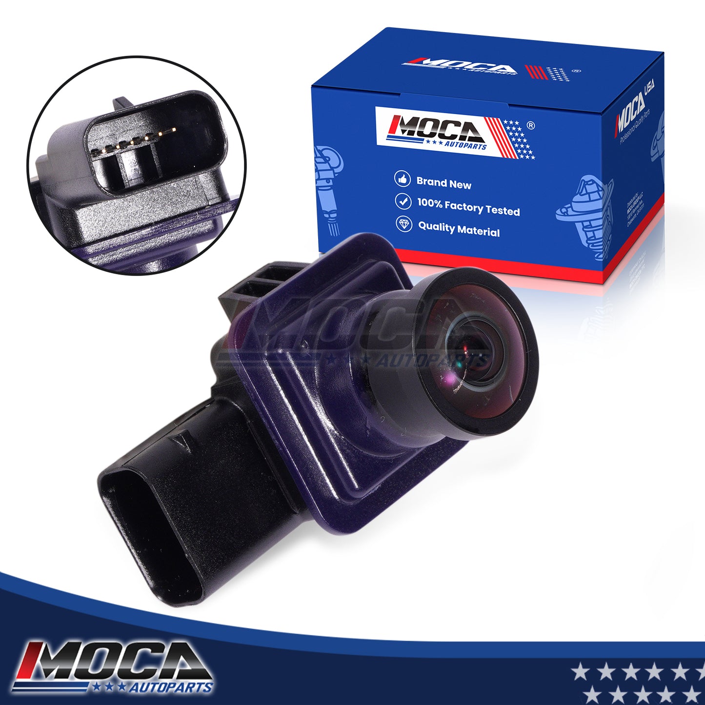 MOCA 590-419 Rear Park Assist Camera Fit for 2014-2016 Ford Escape 1.6L 2.0L 2.5L