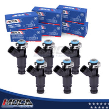 Inyectores de combustible MOCA 6x FJ706 compatibles con Buick Allure 3.8L (2005-2009), Buick LaCrosse 3.8L (2005-2009) y Pontiac Grand Prix 3.8L (2004-2008)