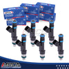 MOCA 6x Fuel Injectors FJ474 Fit for 2004-2012 Jeep Liberty 3.7L & 2007-2011 Dodge Nitro 3.7L & 2011-2012 Ram 1500 3.7L