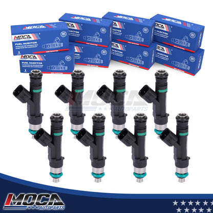 MOCA 8x Fuel Injectors FJ1003 Fit for 2009-2014 Ford Expedition 5.4L & 2009-2014 Lincoln Navigator 5.4L